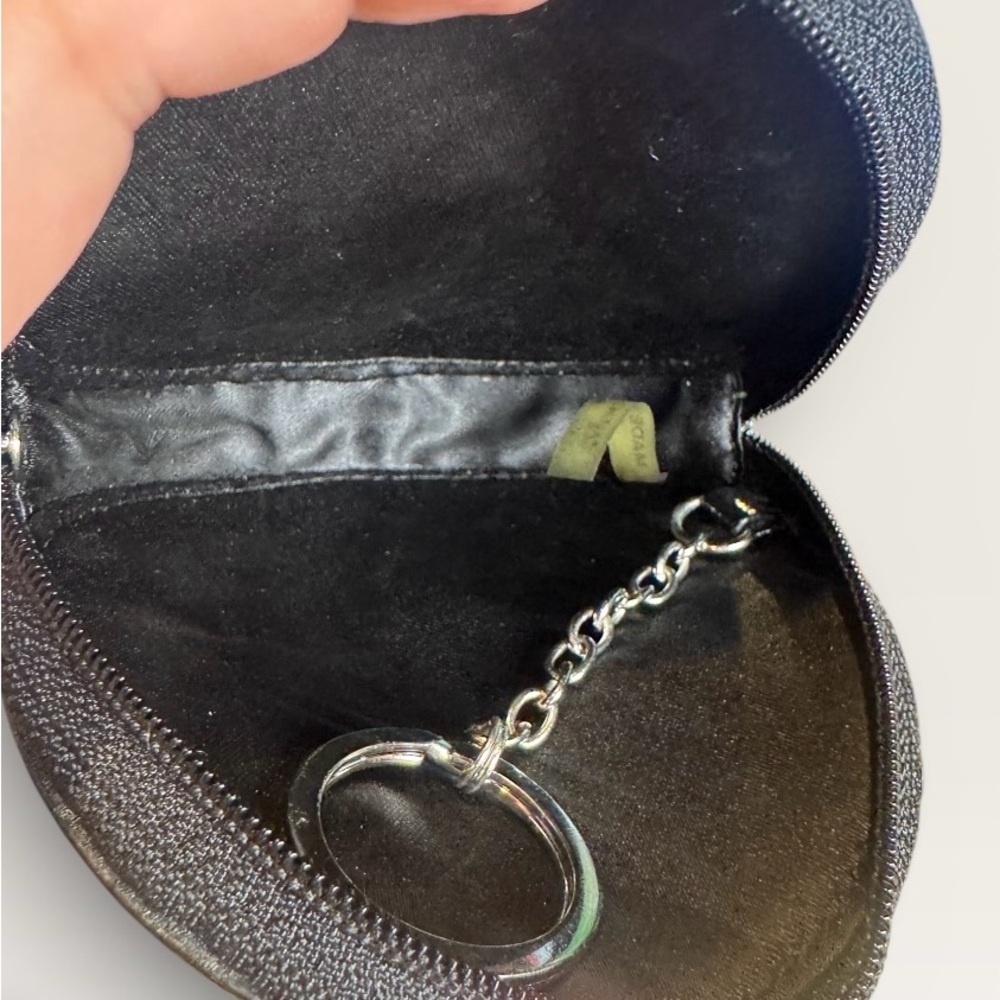 Coach Black and Tan Zebra Print Coin Purse - Picture 8 of 10